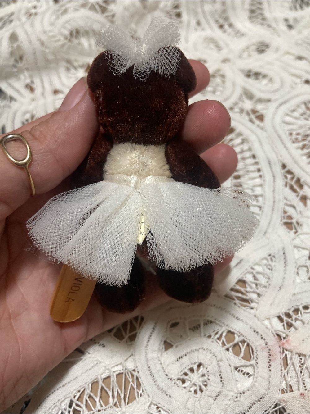 Robert Raikes Mini Collectible Bear “Viola” - Picture 6 of 9